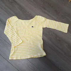 BURBERRY ブルーレーベル ストライプ カットソー 38