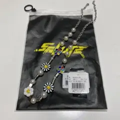 【特別値下げ中】正規品 袋付き サルーテ　フラワー スマイルネックレスのサムネイル
