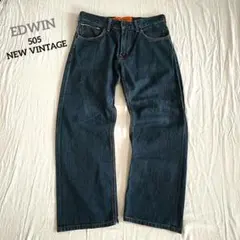 希少品】 EDWIN 51040M デニム レインボーセルビッチ シンチバック