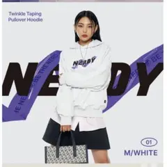 NERDY ツインクルテーピングプルオーバーフードパーカーのサムネイル