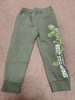 オリーブグリーン スウェットパンツ KEEP GROWING