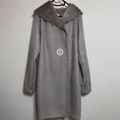 earth music&ecology フェイク ファー ロング コート