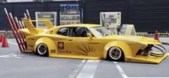1/24プラモデル完成品　ブタケツ　ケンメリ　チバラギ仕様　街道レーサーのサムネイル