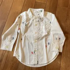 babyGAP ホワイト長袖シャツ 90cm 新品