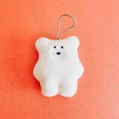 クマ型ぬいぐるみ作成キット ホワイト 約10cm