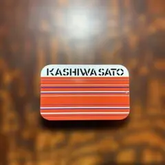 KASHIWASATO 収納ボックス オレンジストライプ