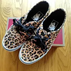 VANS レオパード柄 ラインストーン スニーカーのサムネイル