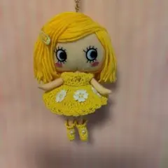 ILMERイルメール ハッピードールぬいぐるみキーホルダー人形 女の子