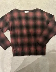 【新品未使用 】THE IRON トップスS 上質　チェック柄¥31000