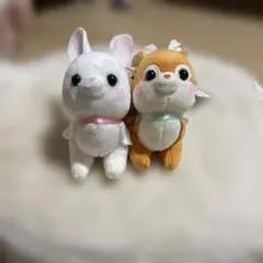 ごあいさちゅっ　LMCぬいぐるみマスコット　2種セット　はにぃ&ぷてぃ