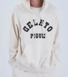gelato pique HOMME リサイクル裏毛フーディー IVR