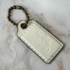 COACH Horse carriage hangtag charm ホワイトのサムネイル