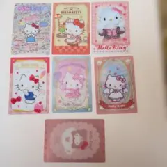 ハローキティ カードセット７枚セット