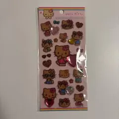 キラキララインストーンシール ハローキティ 日焼け