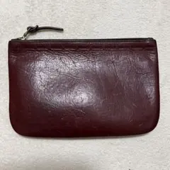 visvim LEATHER TRAVEL POUCH レザーポーチ　財布 美品