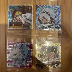 ワンピース　ウエハース　シール　4点セット（SGR2点含む）