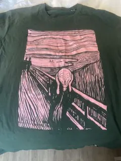 90s ムンクの叫び プリントTシャツ シングルステッチ アートT - メルカリ