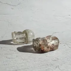 SALE【貫通】貔貅　ガーデン　2個セット(N-52)