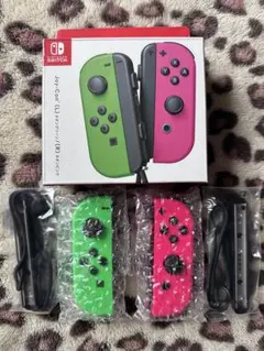 Nintendo Switch Joy-Con (L/R) 緑・ピンク