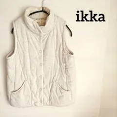 イッカ♡ikka ベスト　花柄　中綿ポリエステルのサムネイル