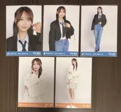 乃木坂46 生写真 ボアコート クロップドジャケット 弓木奈於