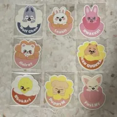 straykids skzoo オンラインくじ ステッカー コンプリート