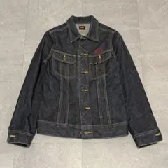 【極美品】LEE 刺繍入り コラボ デニムジャケット 短丈 アメカジ Y2K