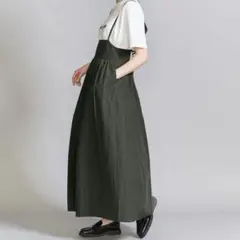 美品 ユナイテッドアローズ ナイロンコットンバックホール キャミワンピース