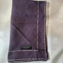 新品 BURBERRY LONDON バーバリー ハンカチ ノバチェック・紫系のサムネイル