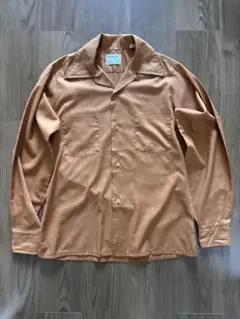 70s van husen オープンカラーシャツ