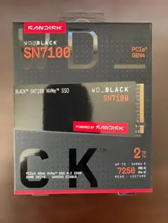 WD_BLACK SN7100 2TB NVMe SSD 本体【新品未開封】