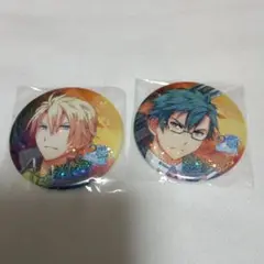 羽プロくじ 軌跡シリーズ 第8弾 B賞 スターホログラム缶バッジ 2つセット