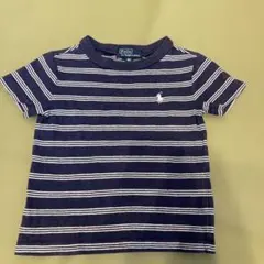 【国内正規品】Polo by Ralph Lauren ストライプTシャツ 80
