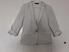 ESPRITMUR オフホワイト シングルボタンジャケット