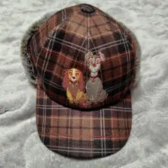 わんわん物語　キャップ　帽子　フライトキャップ　ディズニー 限定