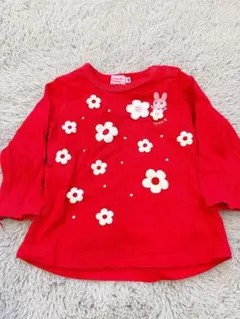 ミキハウス　カットソー　80 女の子