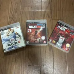 PS3 NBAバスケットボールゲーム3本セット