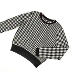 Cynthia Rowley 日本製 千鳥柄 リブニット 2サイズ 8257