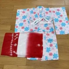 子供用浴衣　帯付