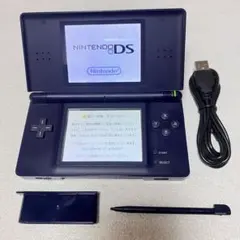 OW【清掃&動作確認済】Nintendo DS Lite エナメルネイビー本体