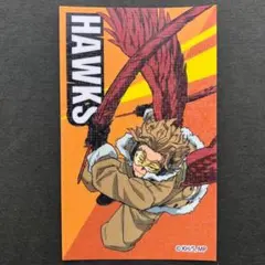 僕のヒーローアカデミアウエハース第二弾 おまけシール キラシール ホークス