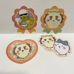 【ちいかわ】ダイカットステッカー セット5 シーサー　鎧さん　シール　カードダス