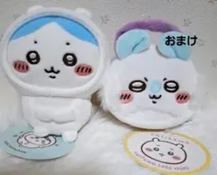 持ちますマスコットナガノのくまを被ったハチワレ　おまけモモンガぬいふわトートミニ