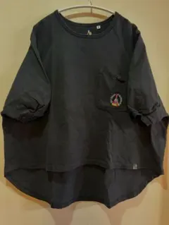 go slow caravan ゴースローキャラバン 半袖Tシャツ ブラックのサムネイル