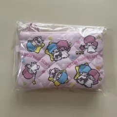 シークレットミニフラットポーチ　リトルツインスターズ