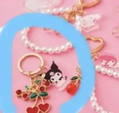 サンリオ　きらきらフルーツチャーム　クロミ　キャラクターグッズ