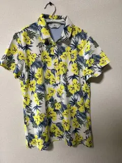 Munsingwear レディース ゴルフ ポロシャツ 花柄