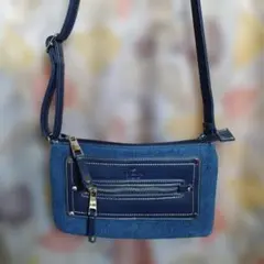 VIVAYOU レザーデニム ショルダー バッグ 　新品・未使用品 おまけ付き
