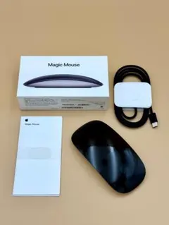 【美品】Apple Magic Mouse (USB-C) ブラック A3204