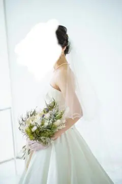 ウェディングベール ミドル丈